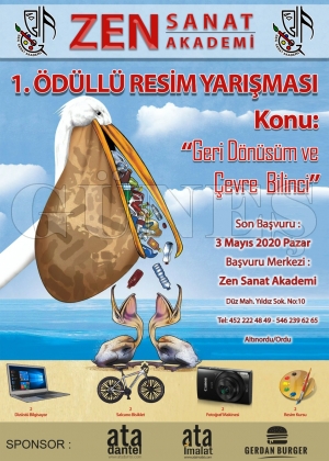 ZEN sanat akademi’den çevreye duyarlı resim yarışması ZEN sanat akademi’den çevreye duyarlı resim yarışması
